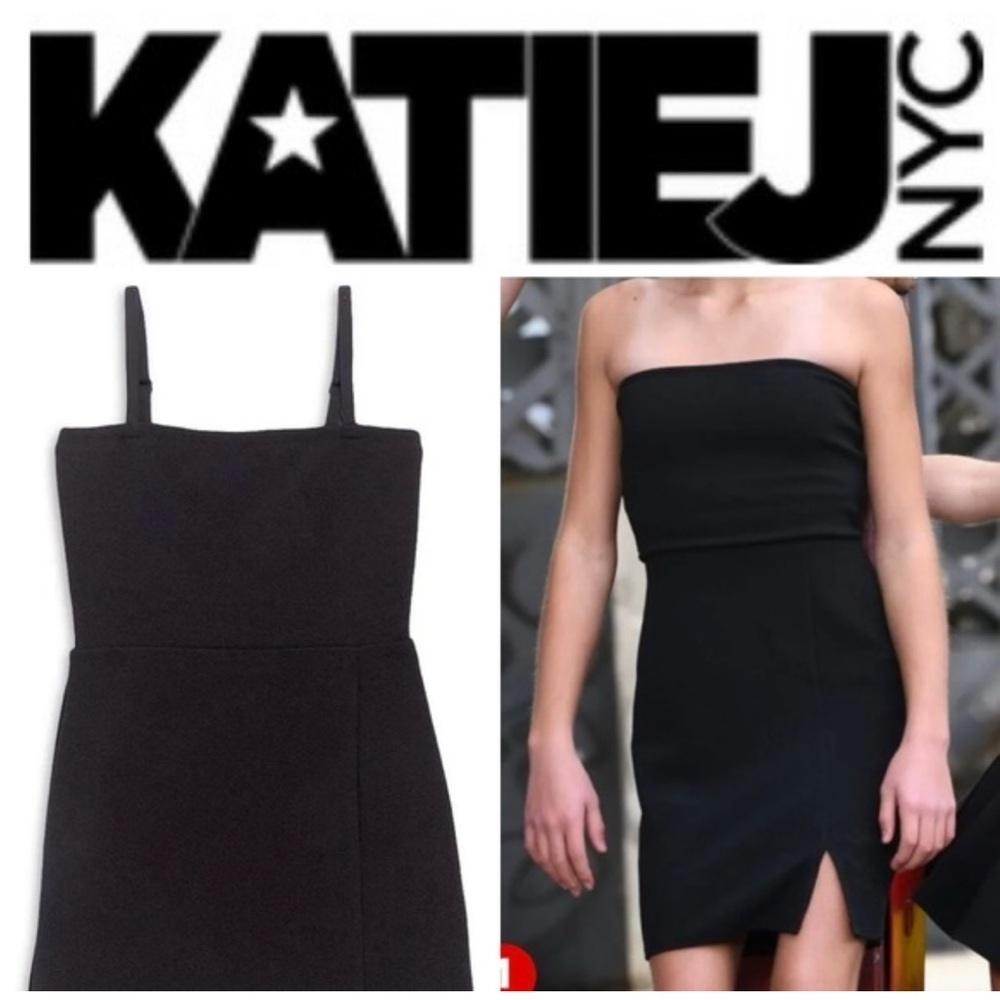 Girls Katie J NYC Tween Black  Dress